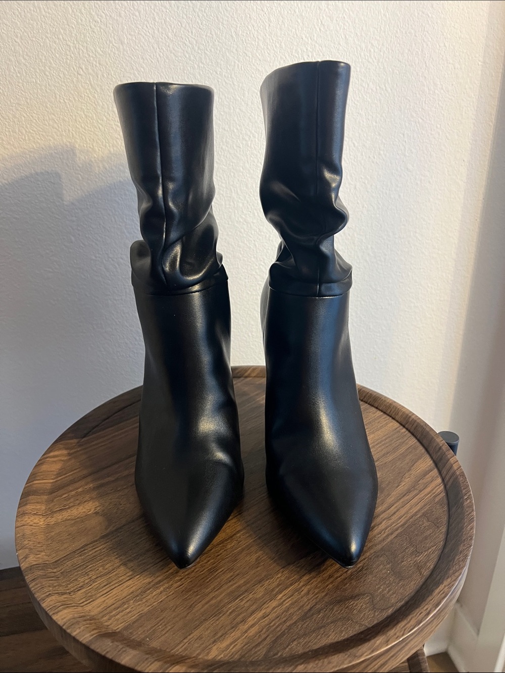 Classic Black Pointed Toe Women's Boots